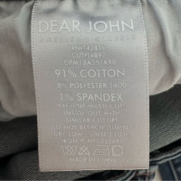 Dear John Joyrich Comfort Skinny Denim Jeans Size 30 - Picture 12 of 12